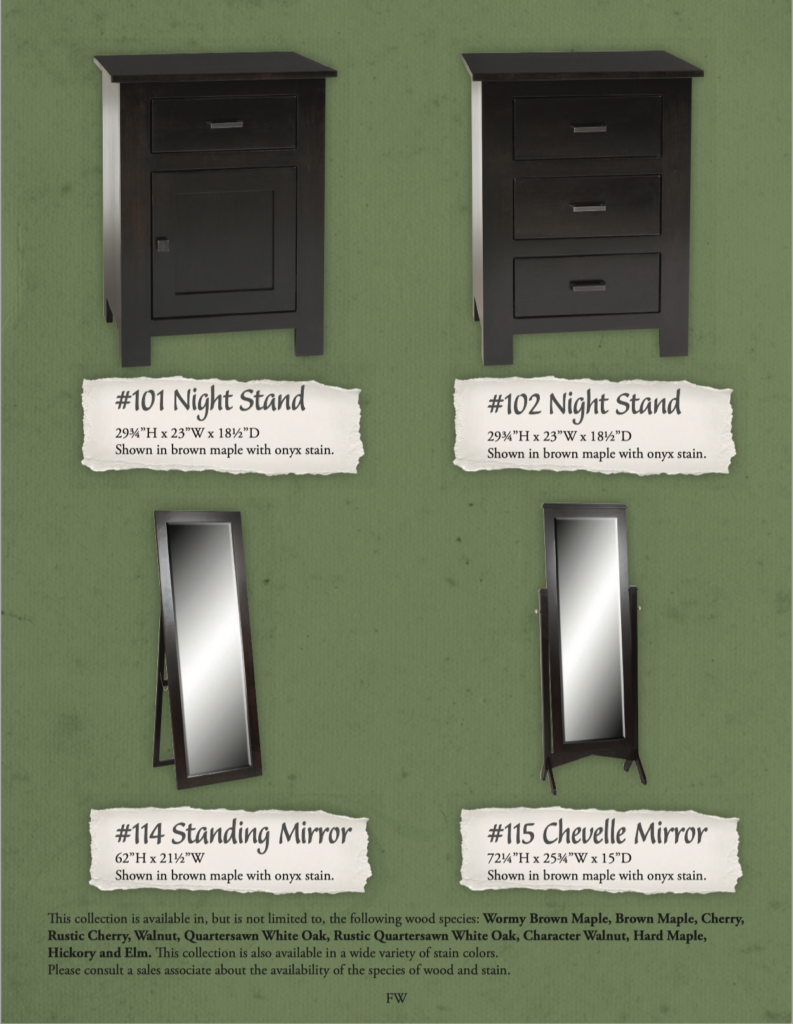 Horizon Shaker Bedroom Set