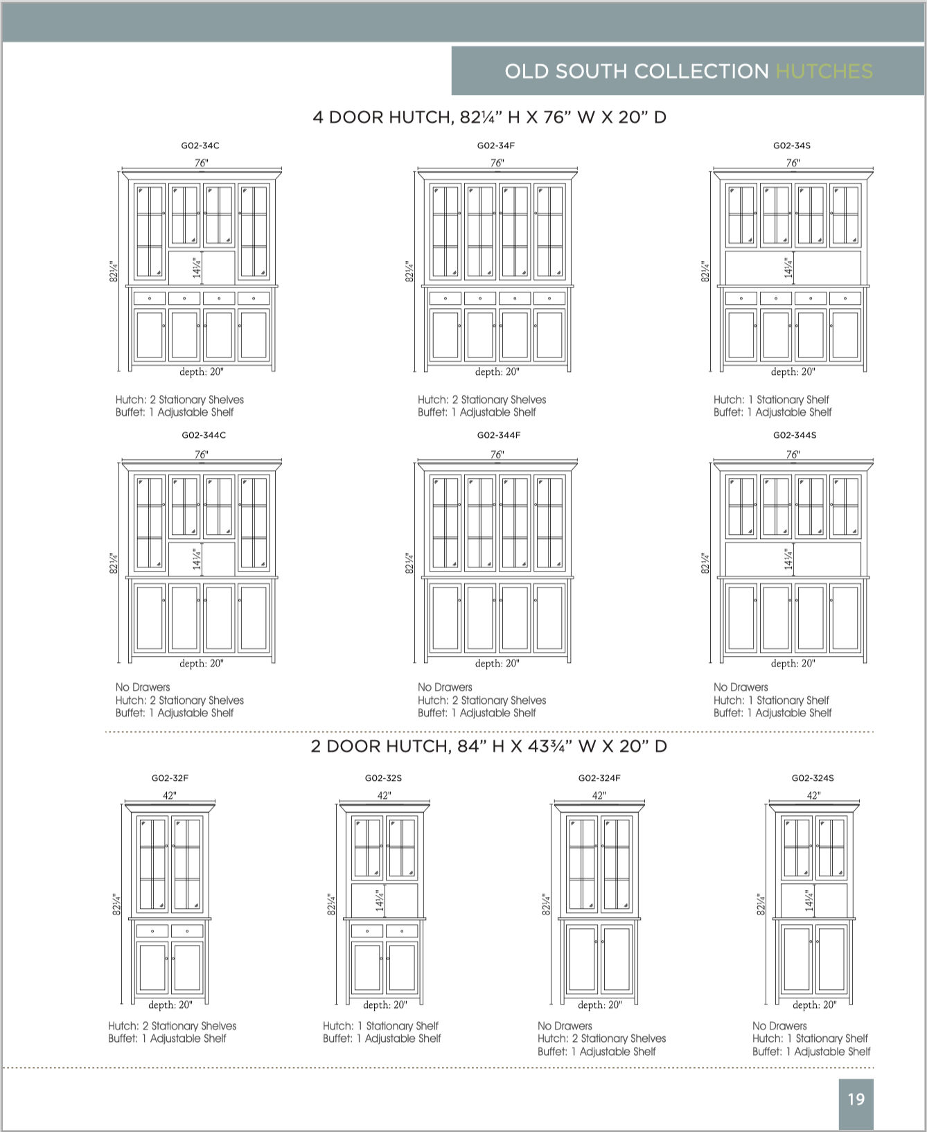 Old South Dining Room Set