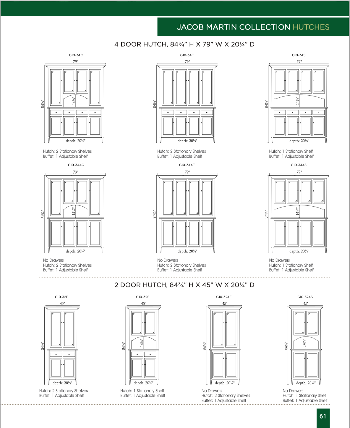Jacob Martin Dining Room Set