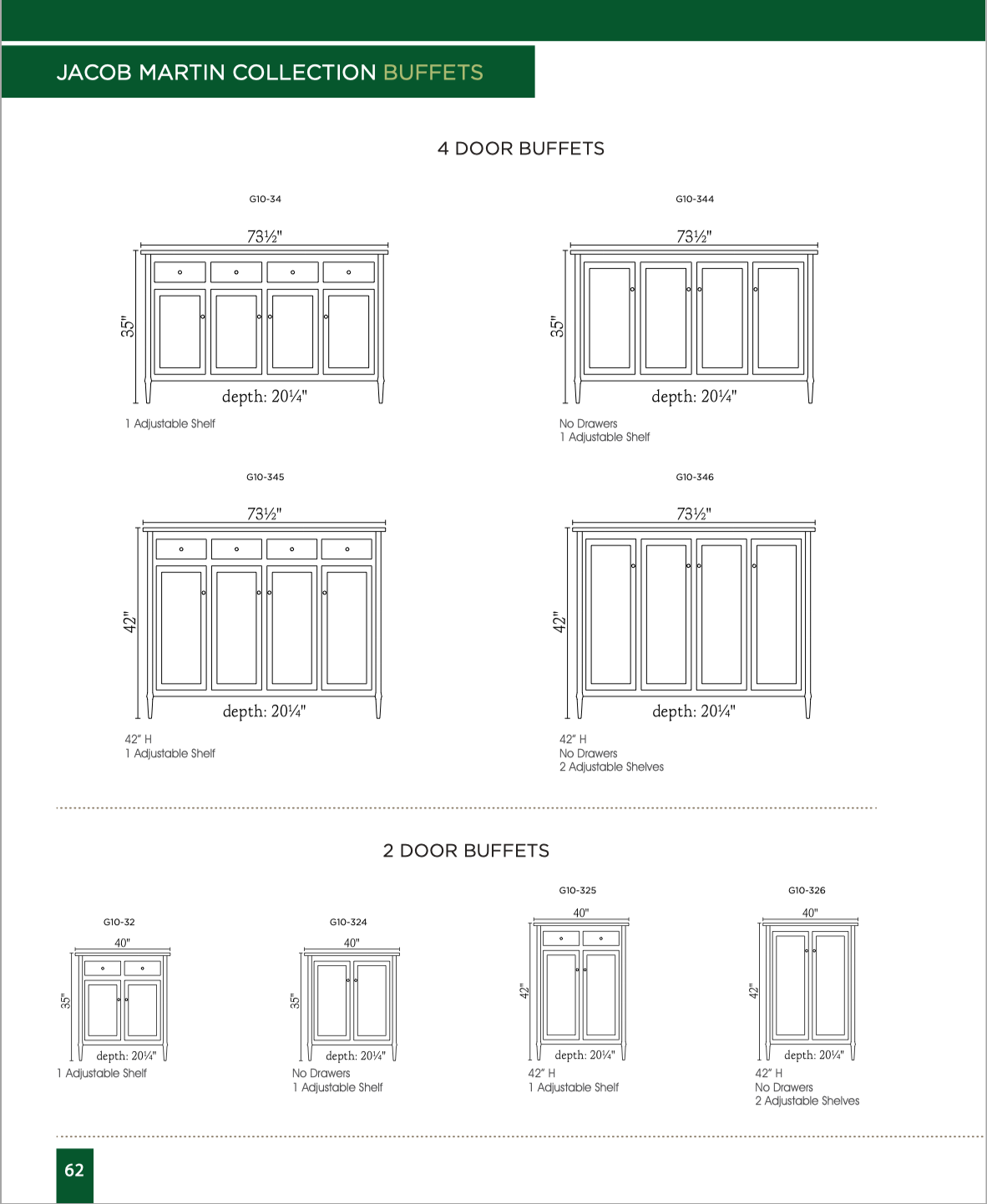 Jacob Martin Dining Room Set