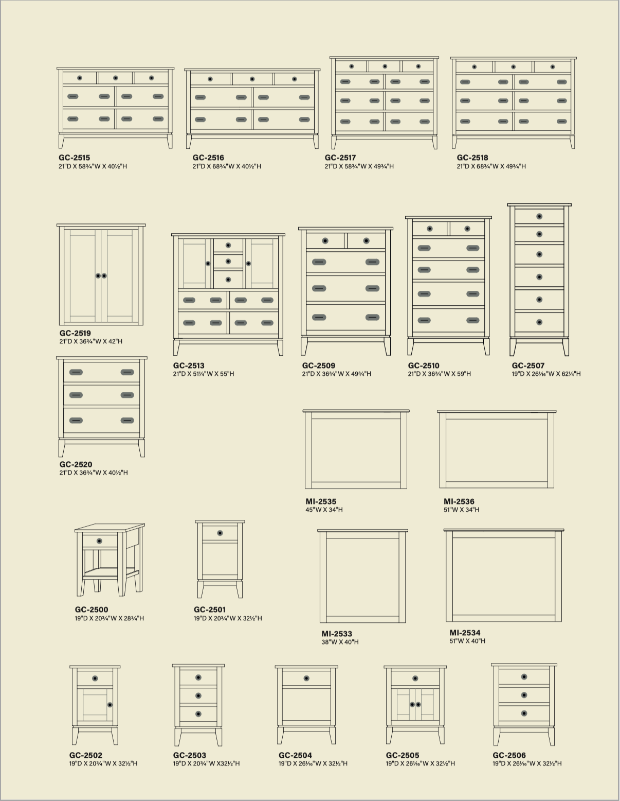 Glen Cove Bedroom Set