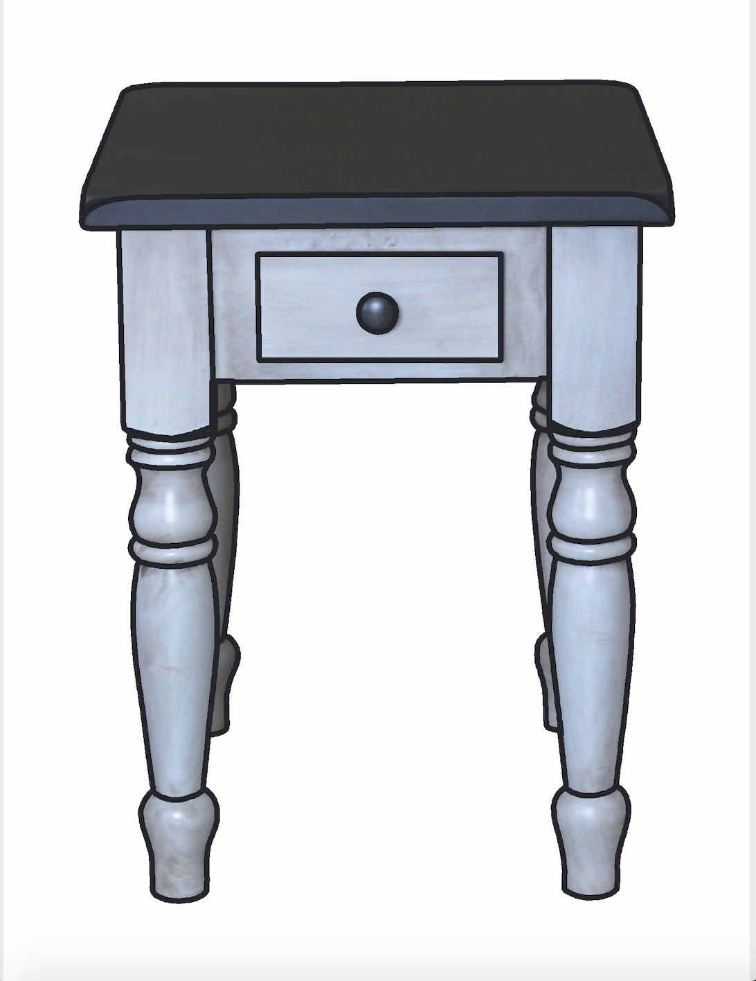 Hartland 18" x 22" End Table With Drawer