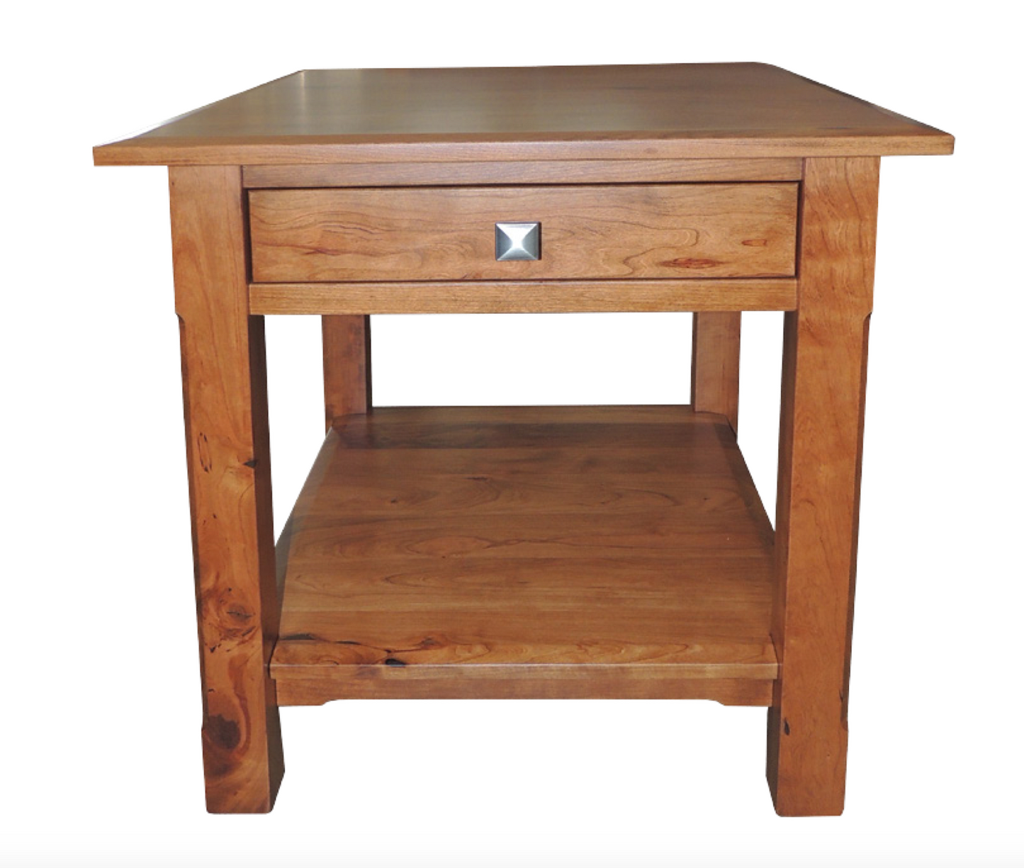 Breezeway 22" x 26" End Table With Drawer