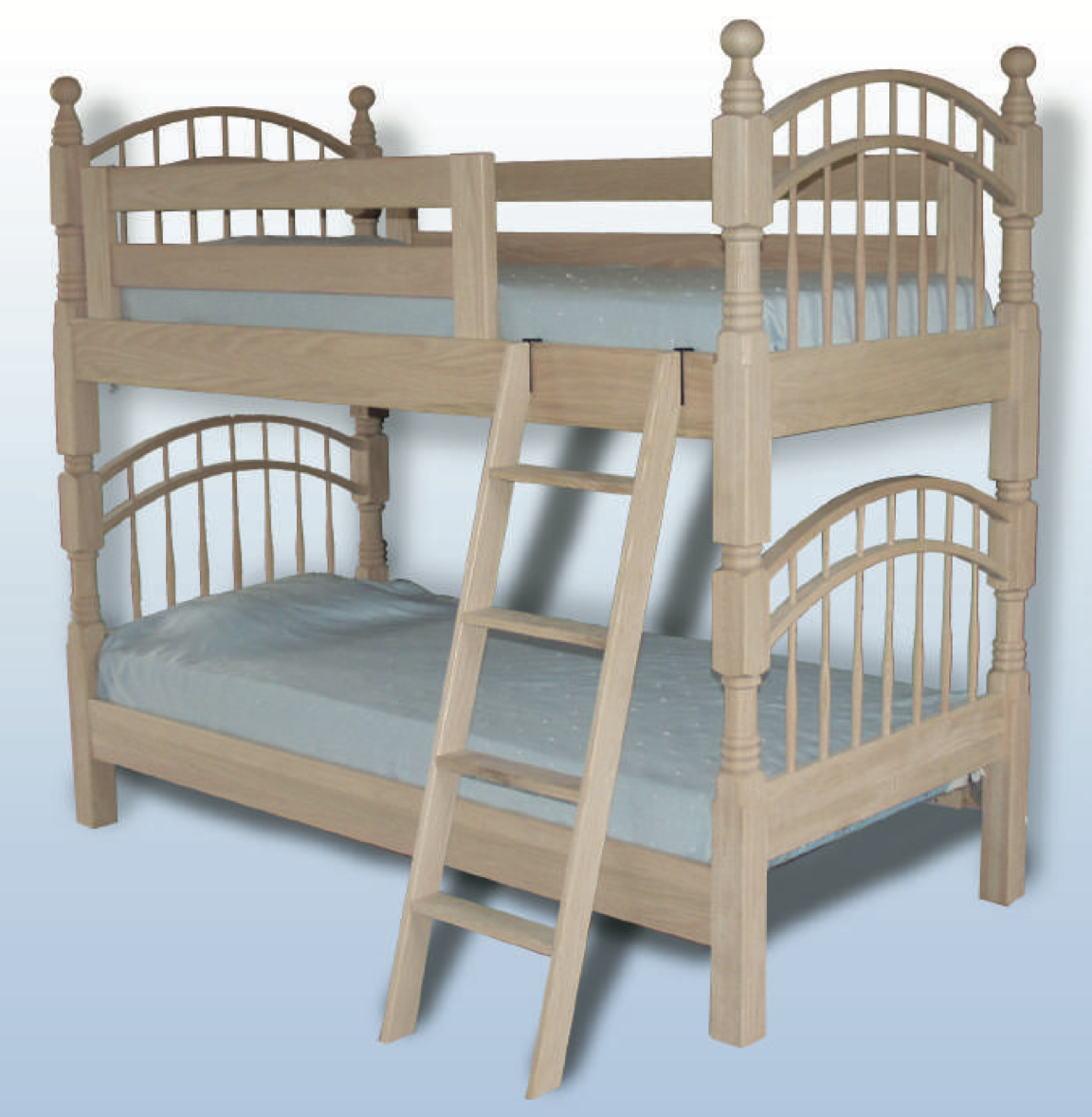 Double Bow Bunk Bed