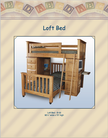 B-02 Original Loft Bunk Bed