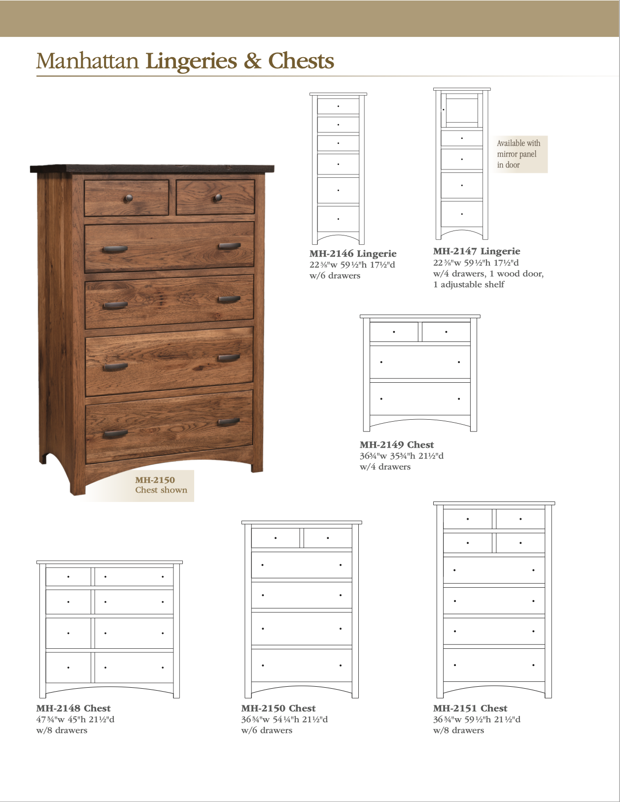 Manhattan Bedroom Set