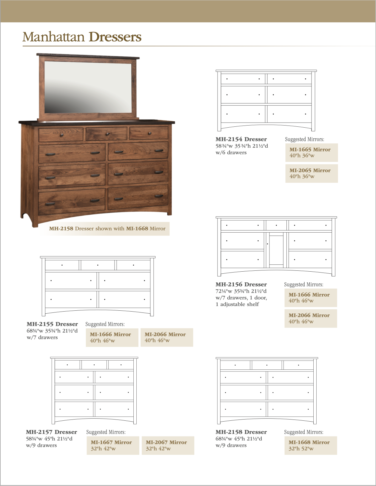 Manhattan Bedroom Set