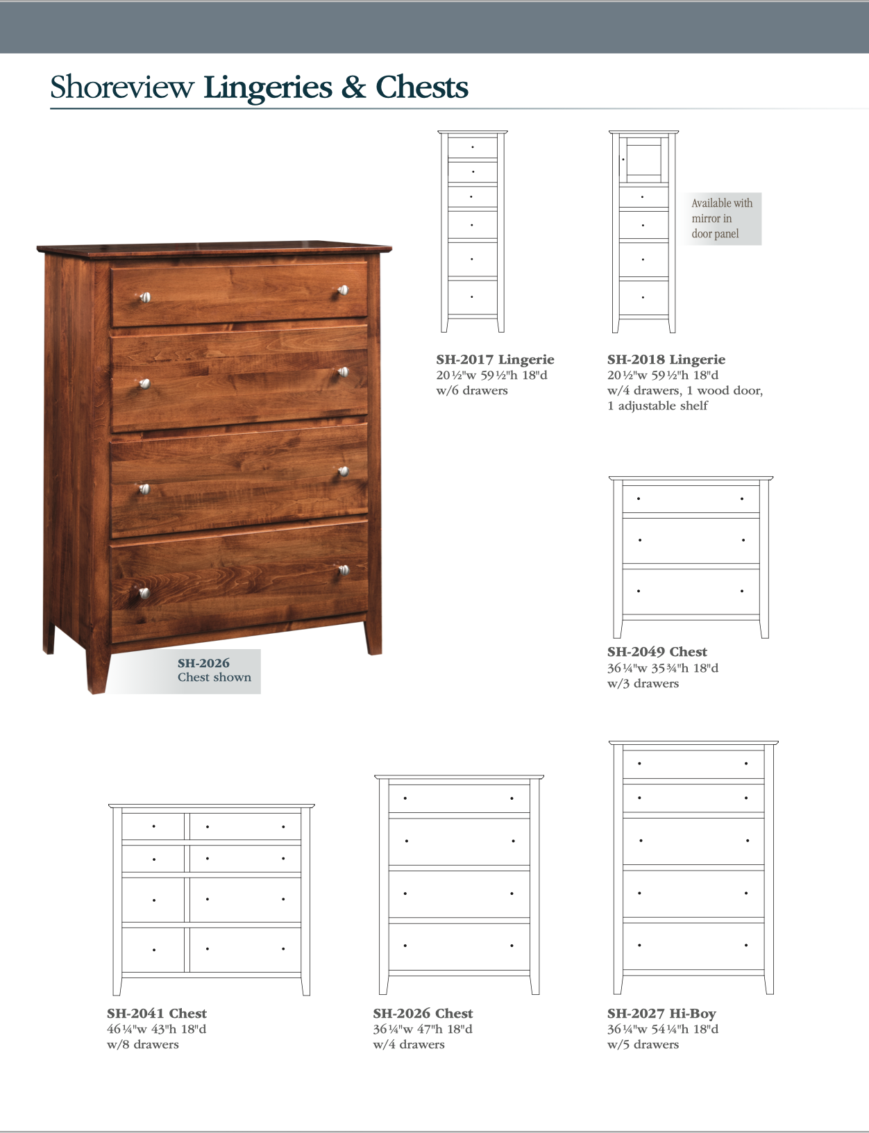 Shoreview Bedroom Set