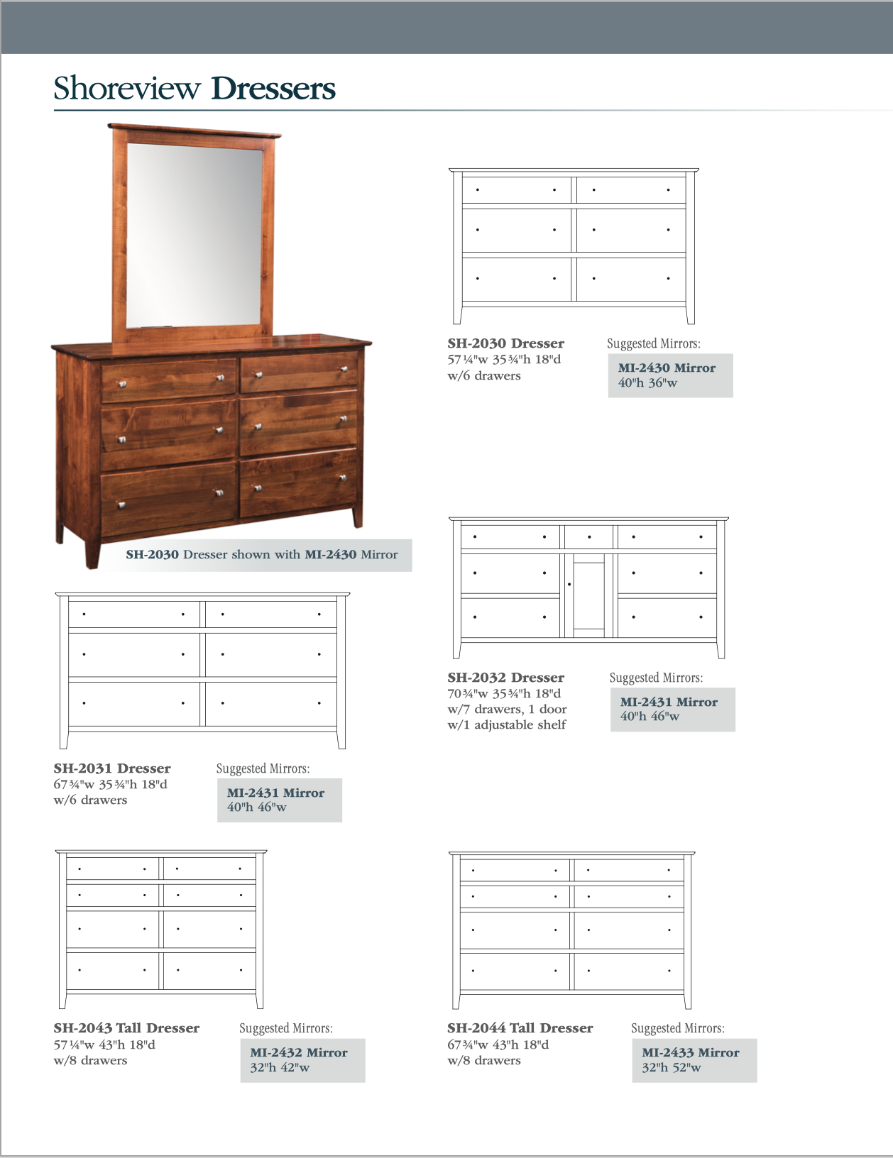 Shoreview Bedroom Set