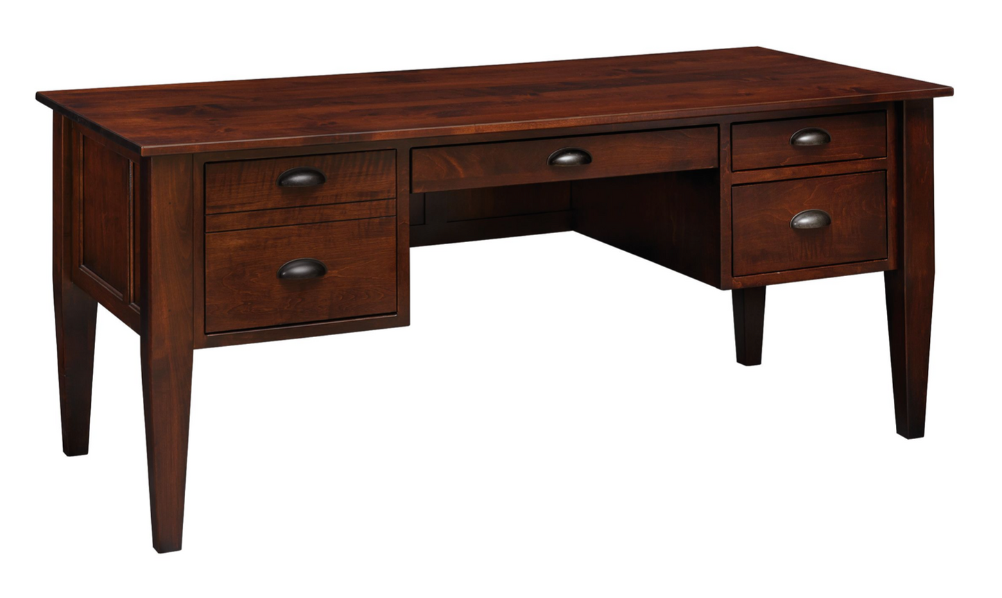 66″ Mission Executive Desk