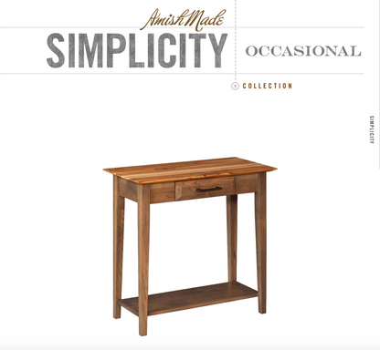 Simplicity 48" Sofa / Console Table