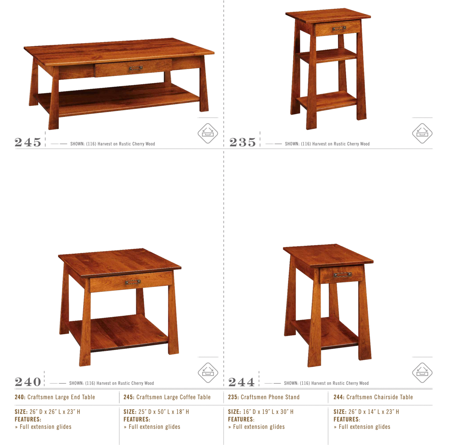 Craftsmen Coffee Table