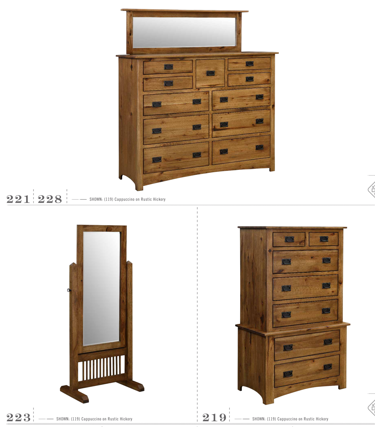 Lancaster Mission Bedroom Set