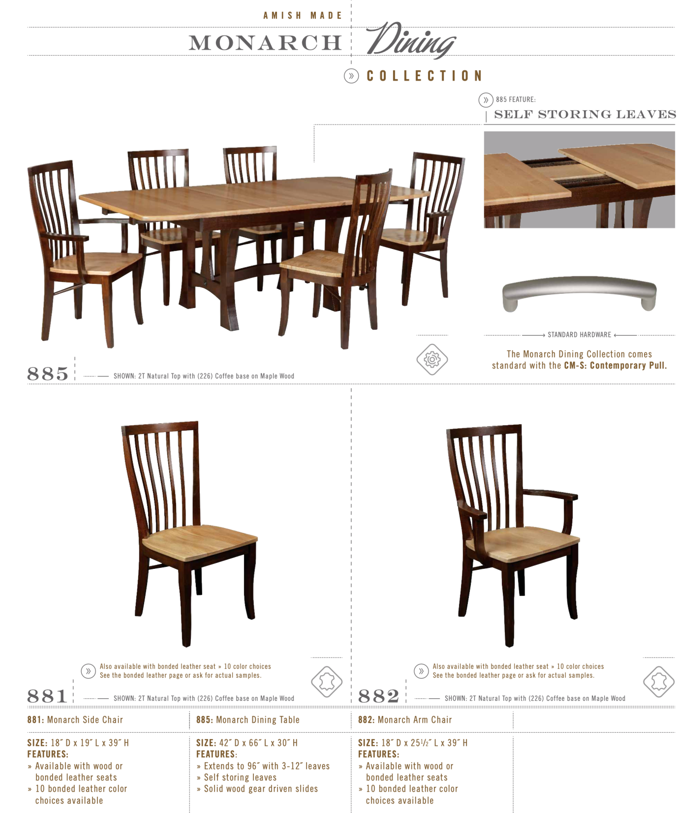 Monarch Dining Room Set