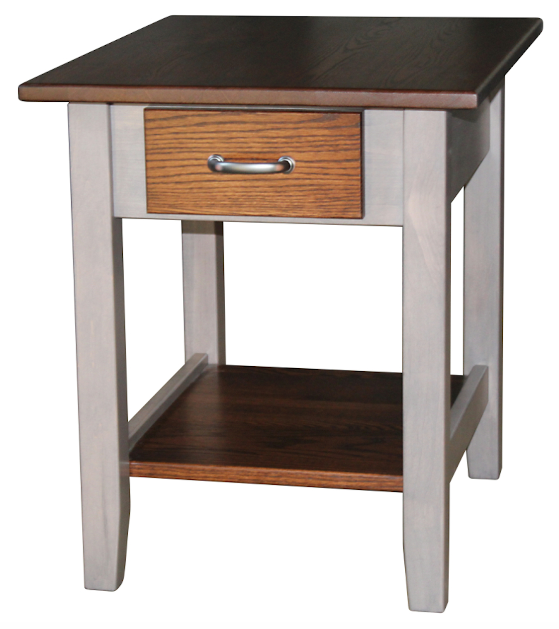 Shaker 2-Tone 19" x 24" End Table