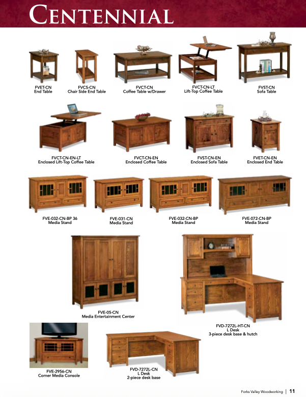 Centennial Cabinet W/Stereo Area Below Tv Area