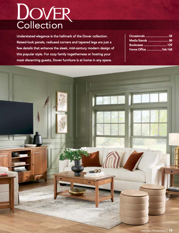 Dover 2 Door, 1 Drawer Media Stand – 70"W