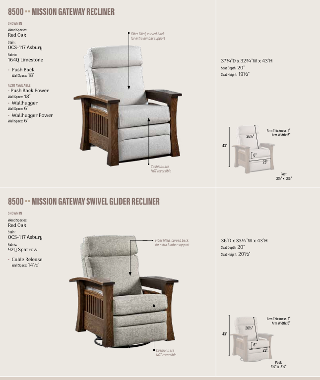 Mission Gateway Recliner