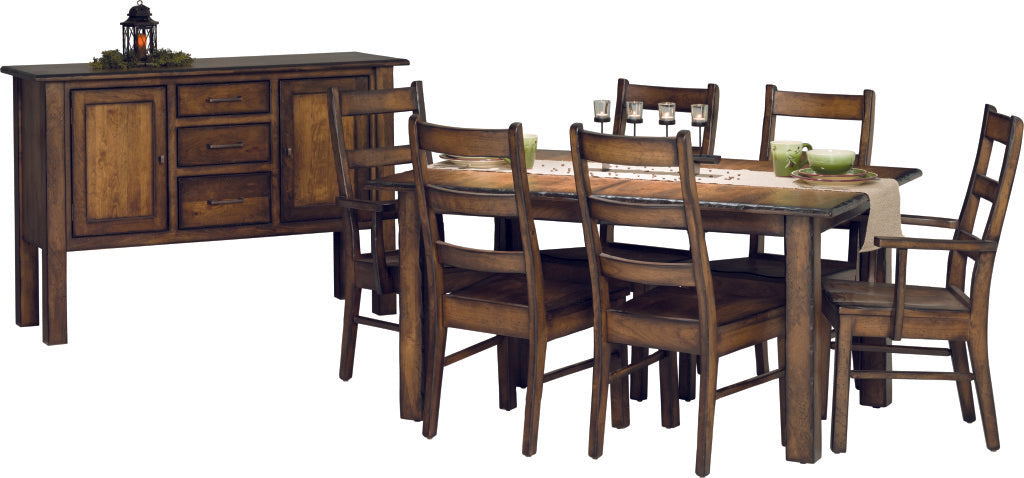 Burnwood Table and Chair Set