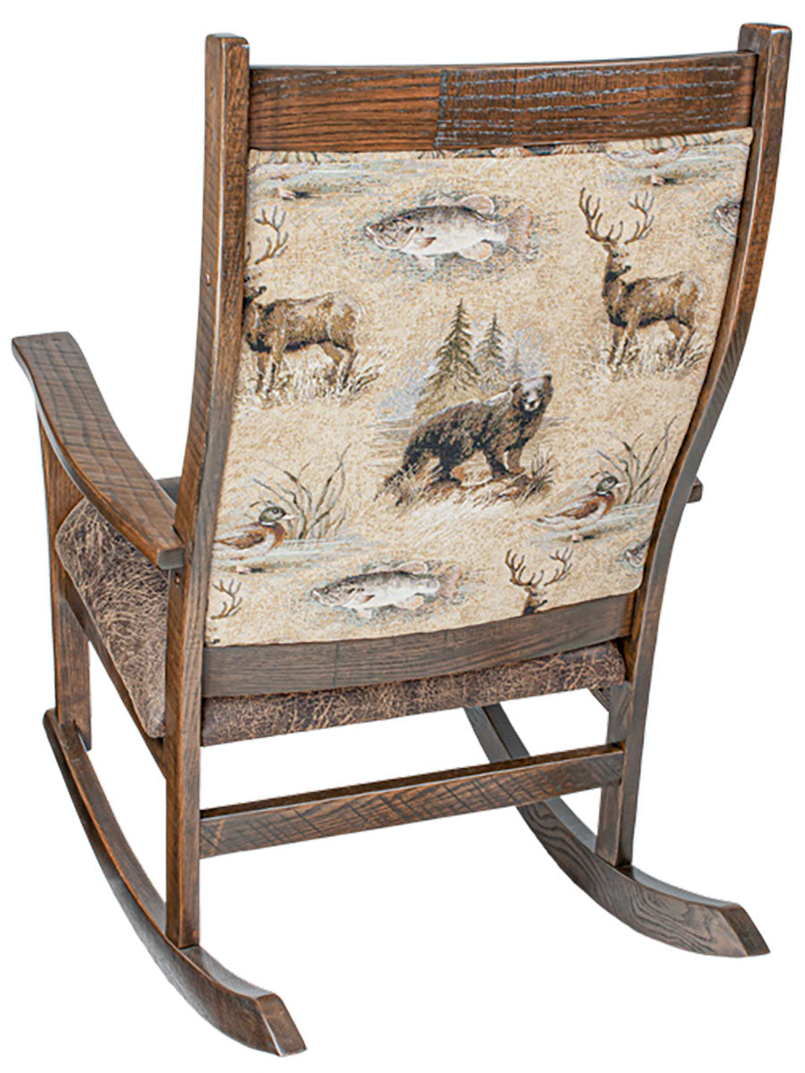 Keystone #120 Upholstered Rocker