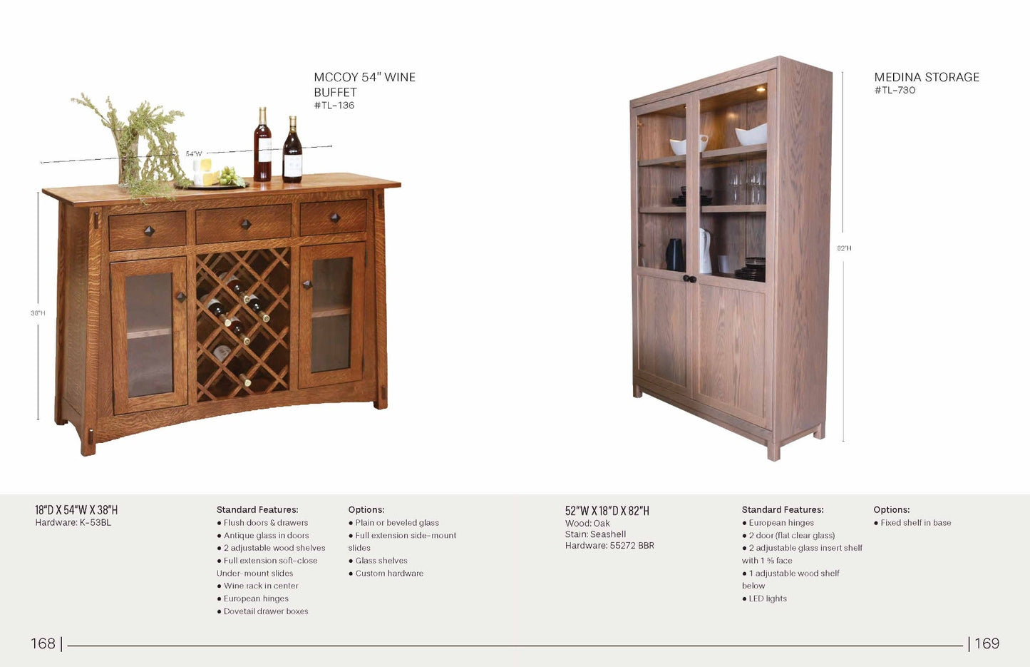 Mccoy 54” Wine Buffet