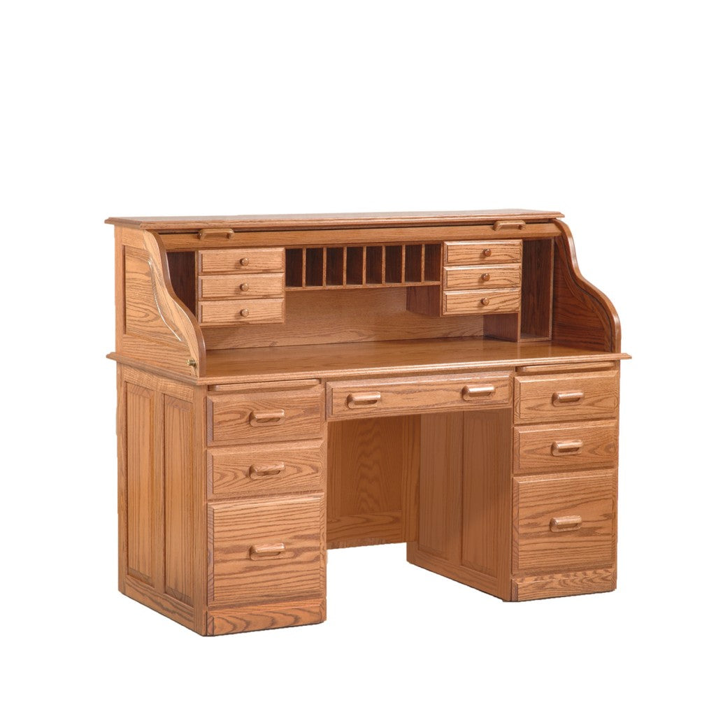 58″ Traditional Rolltop Desk