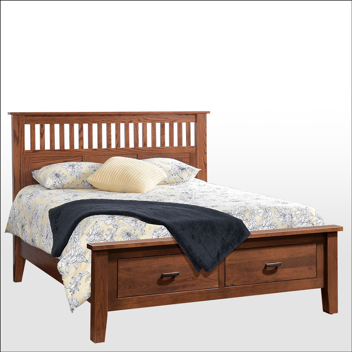 Siesta Mission Bed With Fb Storage