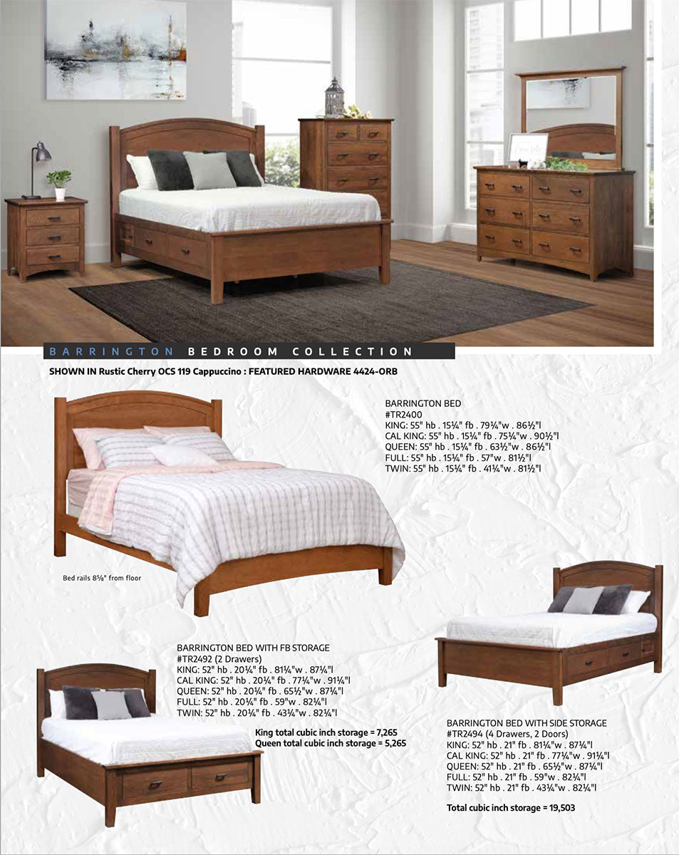 Barrington Bed With Fb Storage