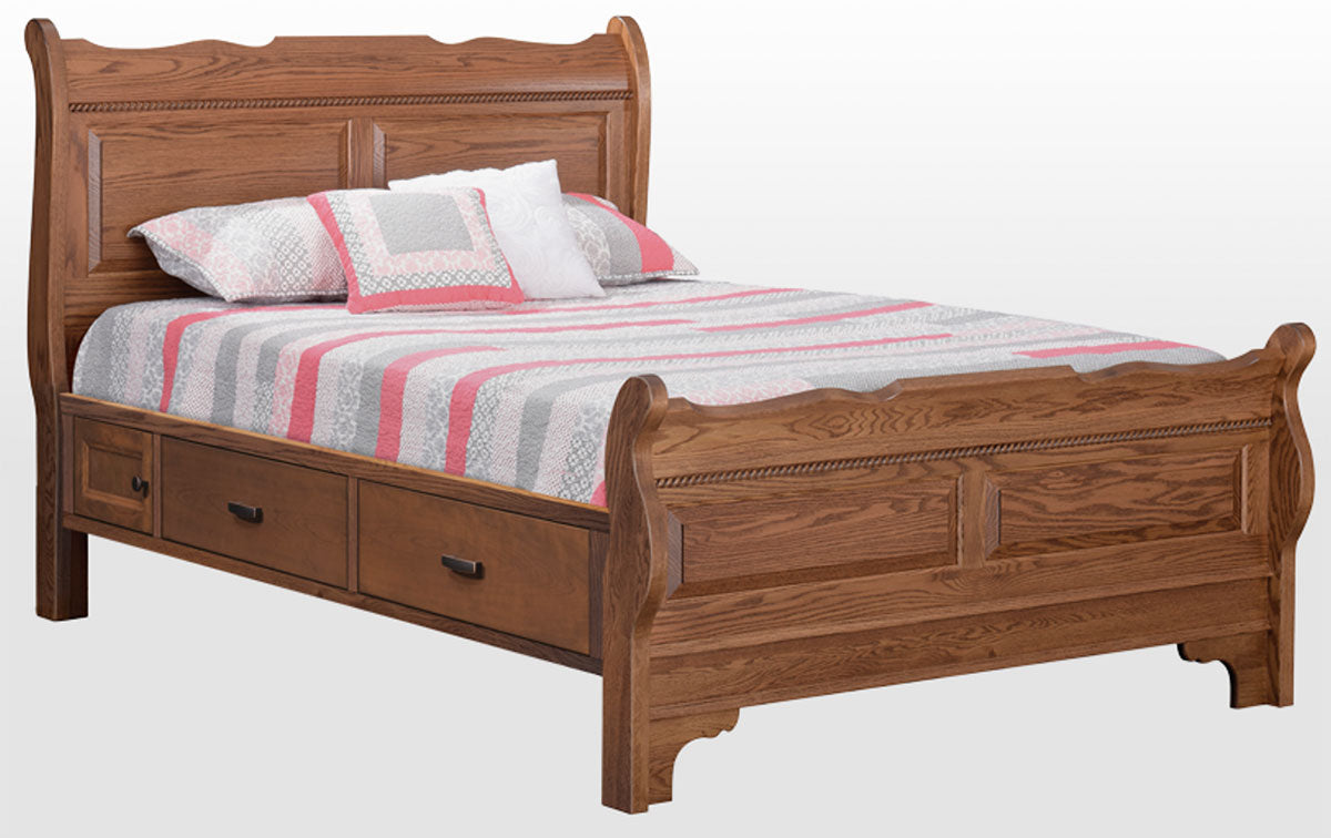 Berkshire Bed With Side Storage