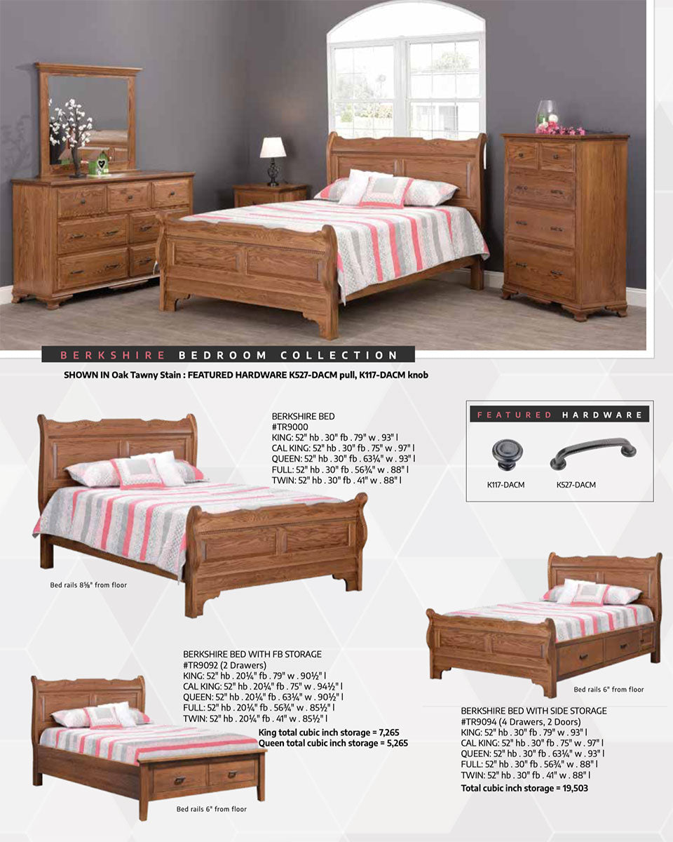 Berkshire Bed With Side Storage