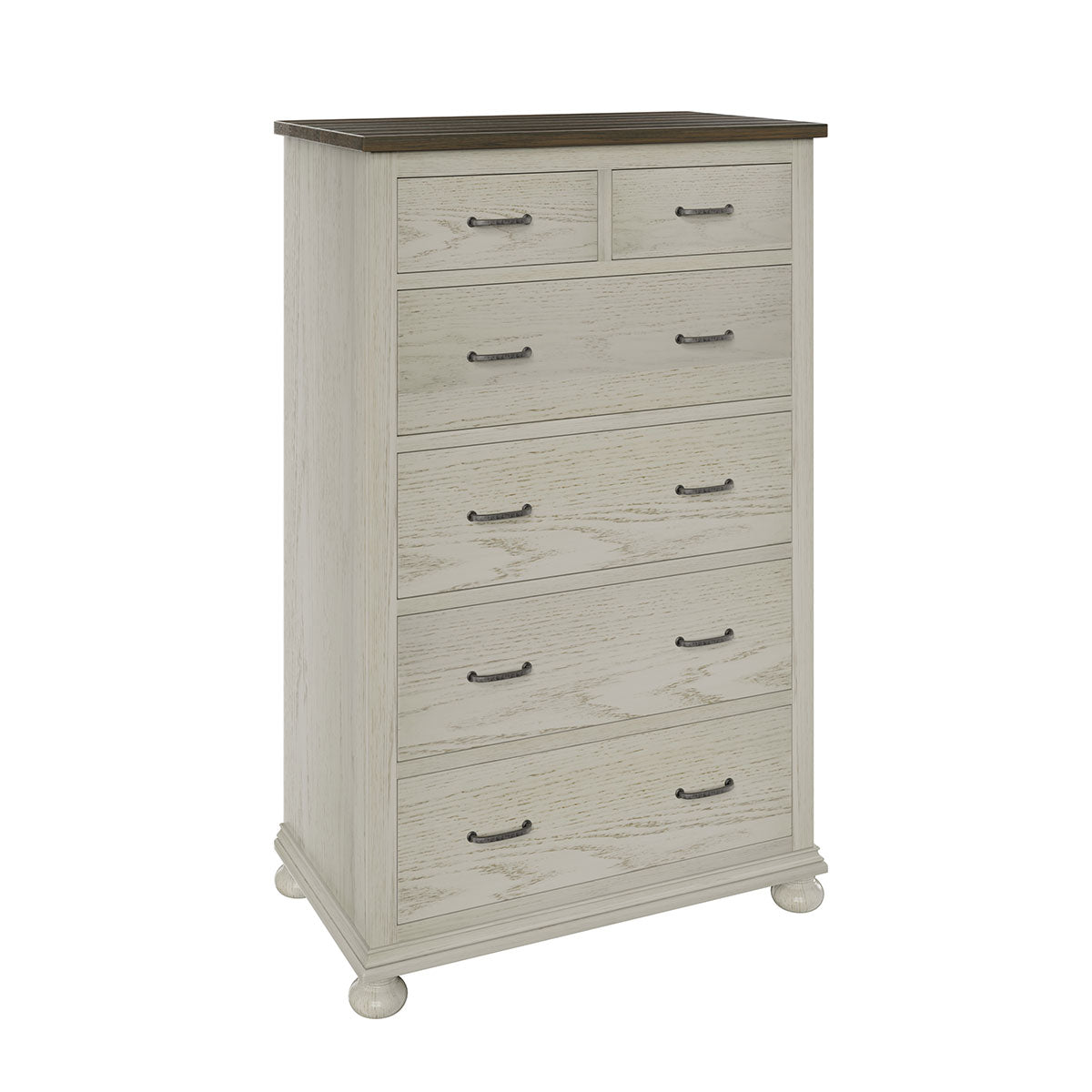 Hickory Grove 6 Drawer Chest Of Drawers – 33¾"W
