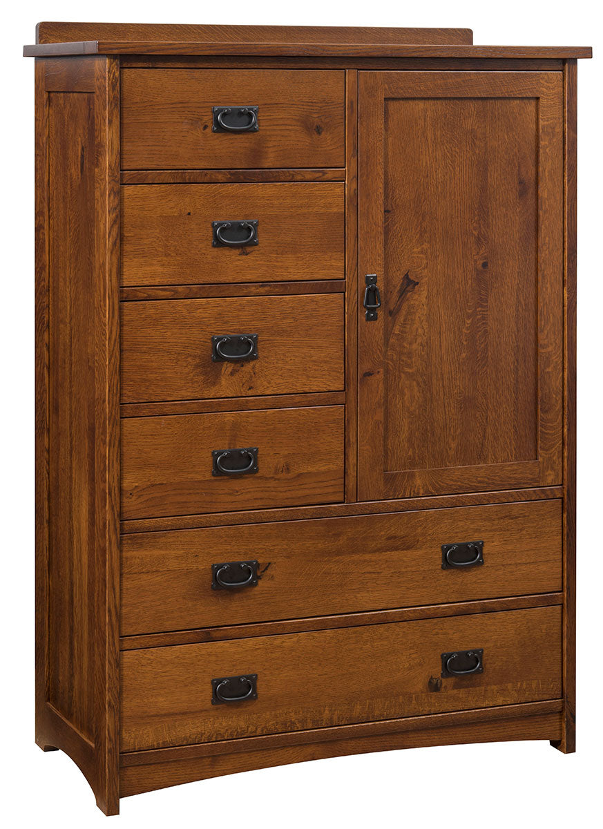 Mission Retreat 6 Drawer Gentlemen’s Chest - 42”W