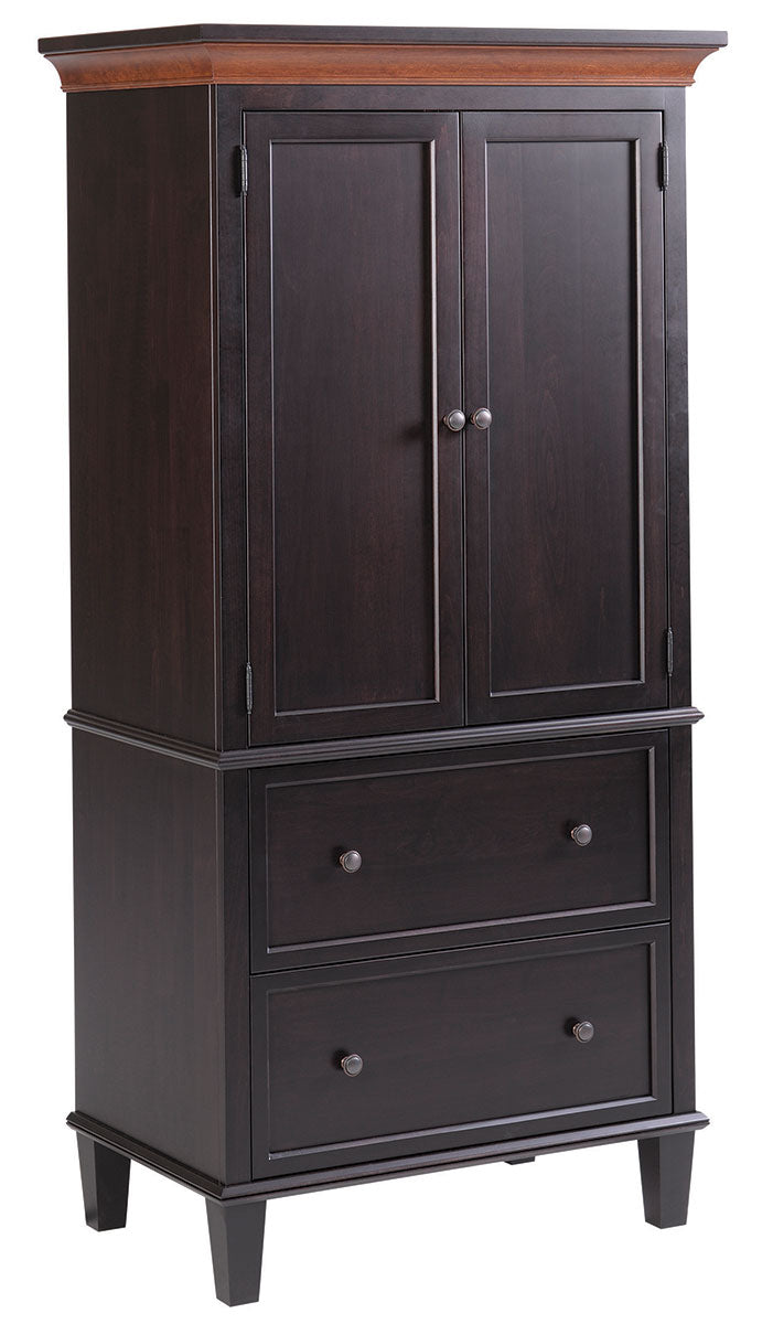 Rockport 2 Drawer Armoire – 33½"W