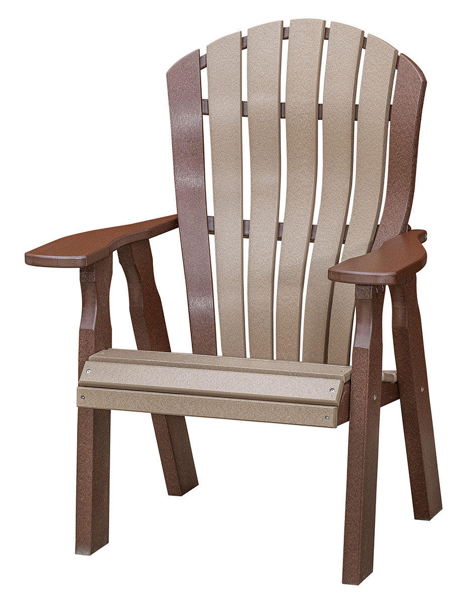 Poly Adirondack Bentback Fireside Chair