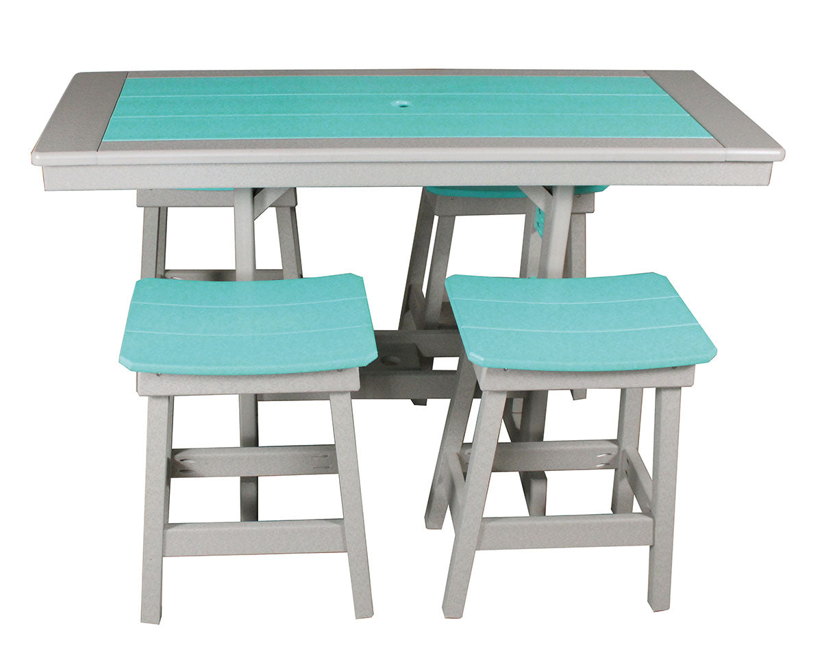 Poly Buffet Table 22x 58 -Counter Height w/border