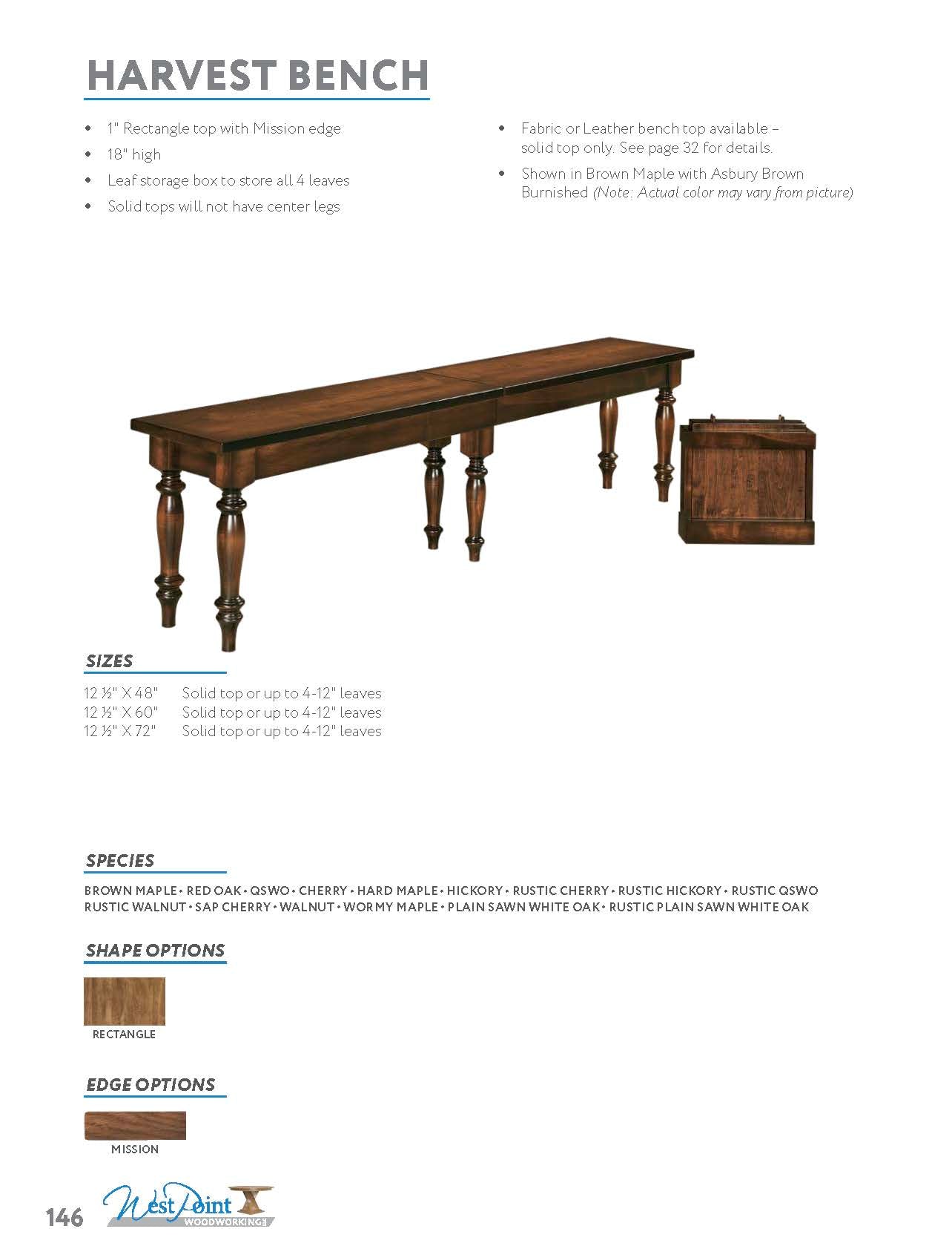 Harvest Bench
