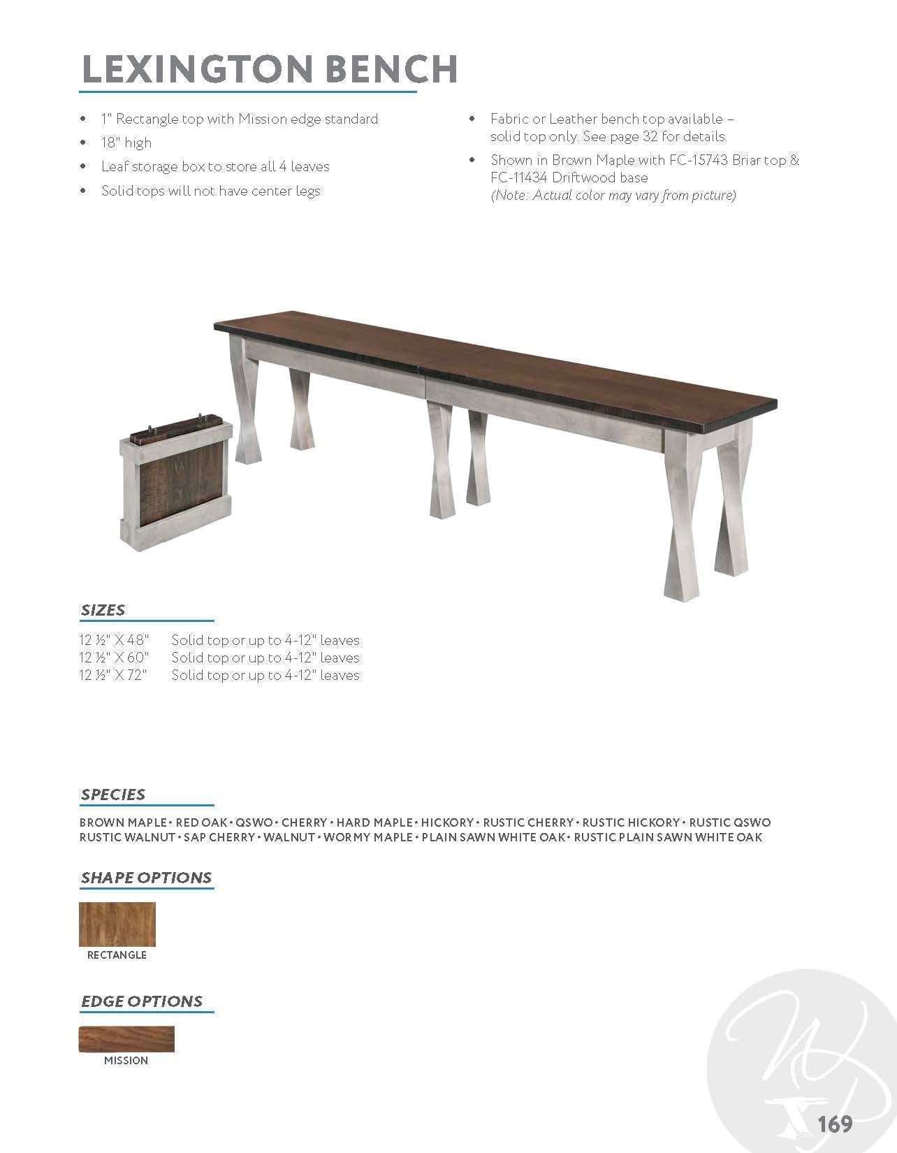 Lexington Bench