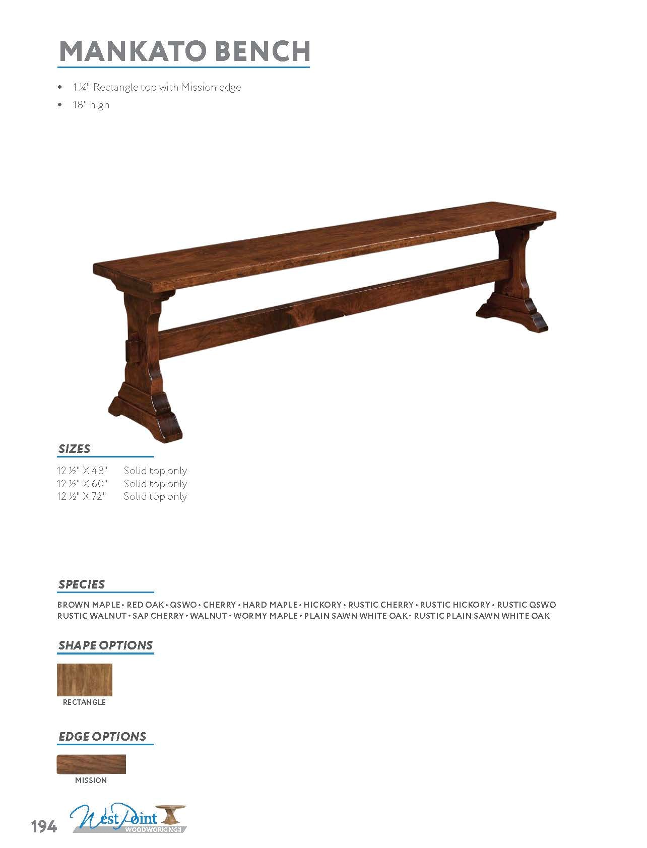Mankato Bench