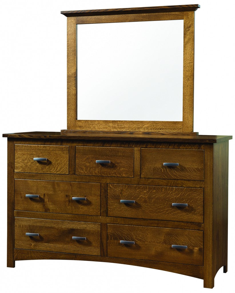 Siesta Mission 61″ Dresser with Mirror