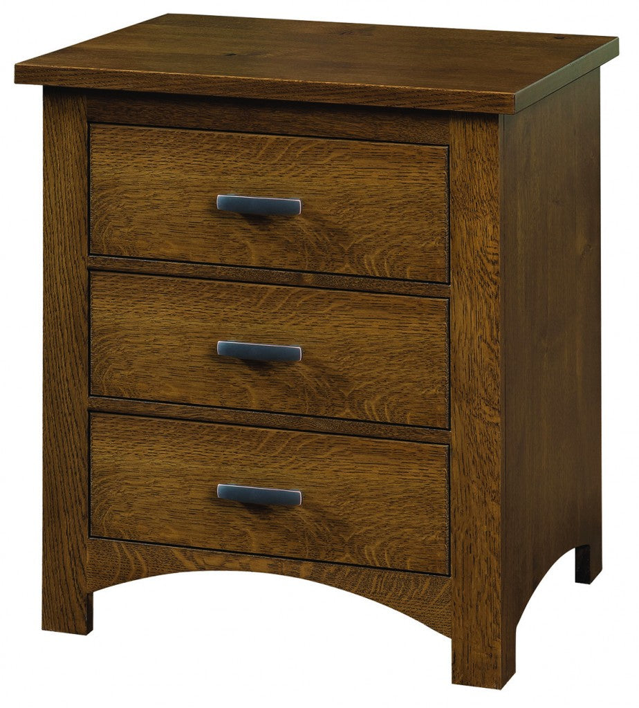 Siesta Mission 3 Drawer Night Stand