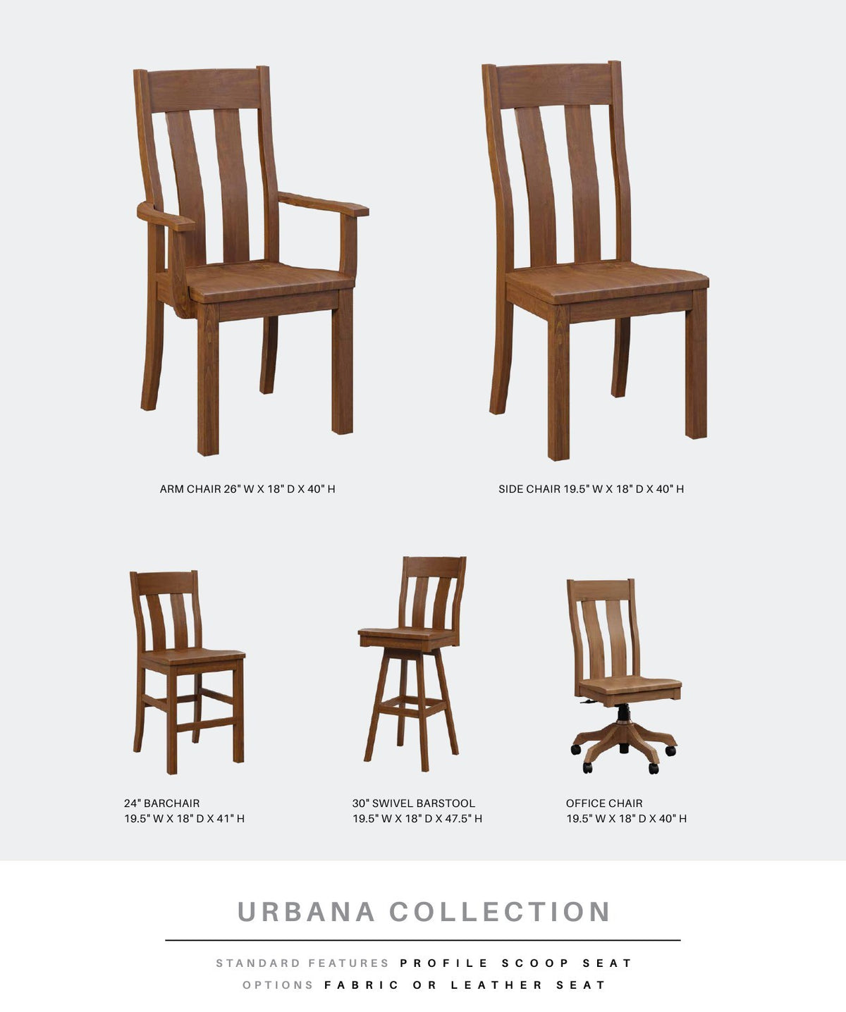 Urbana Side Bar Chair