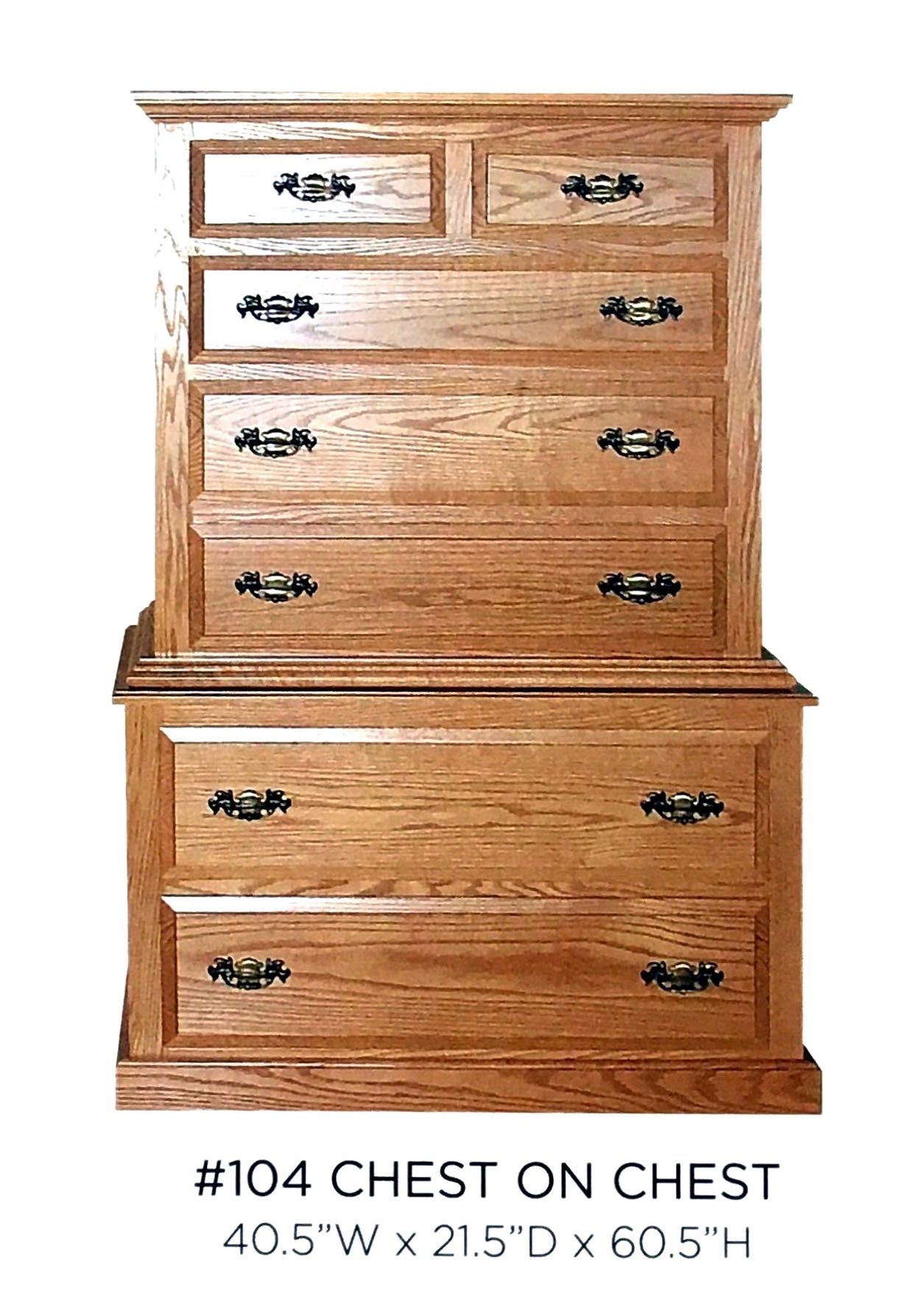 Traditional Chest on Chest