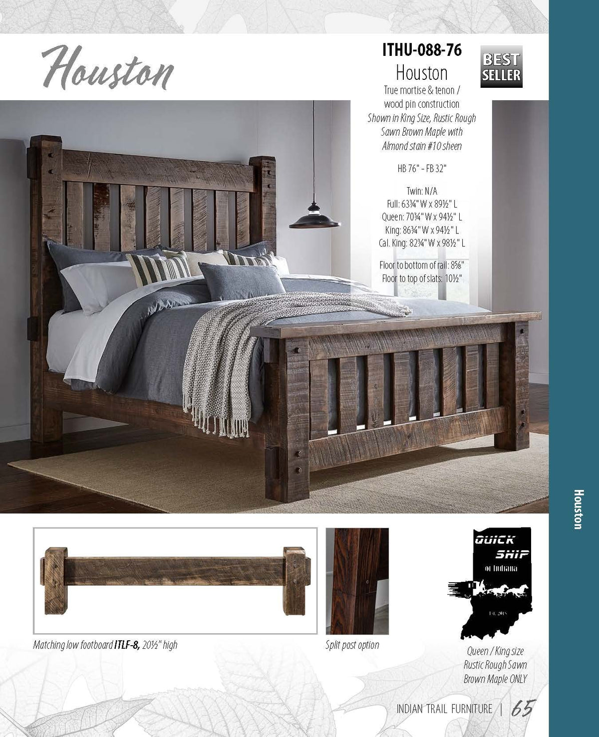 Houston Bed (Tall)