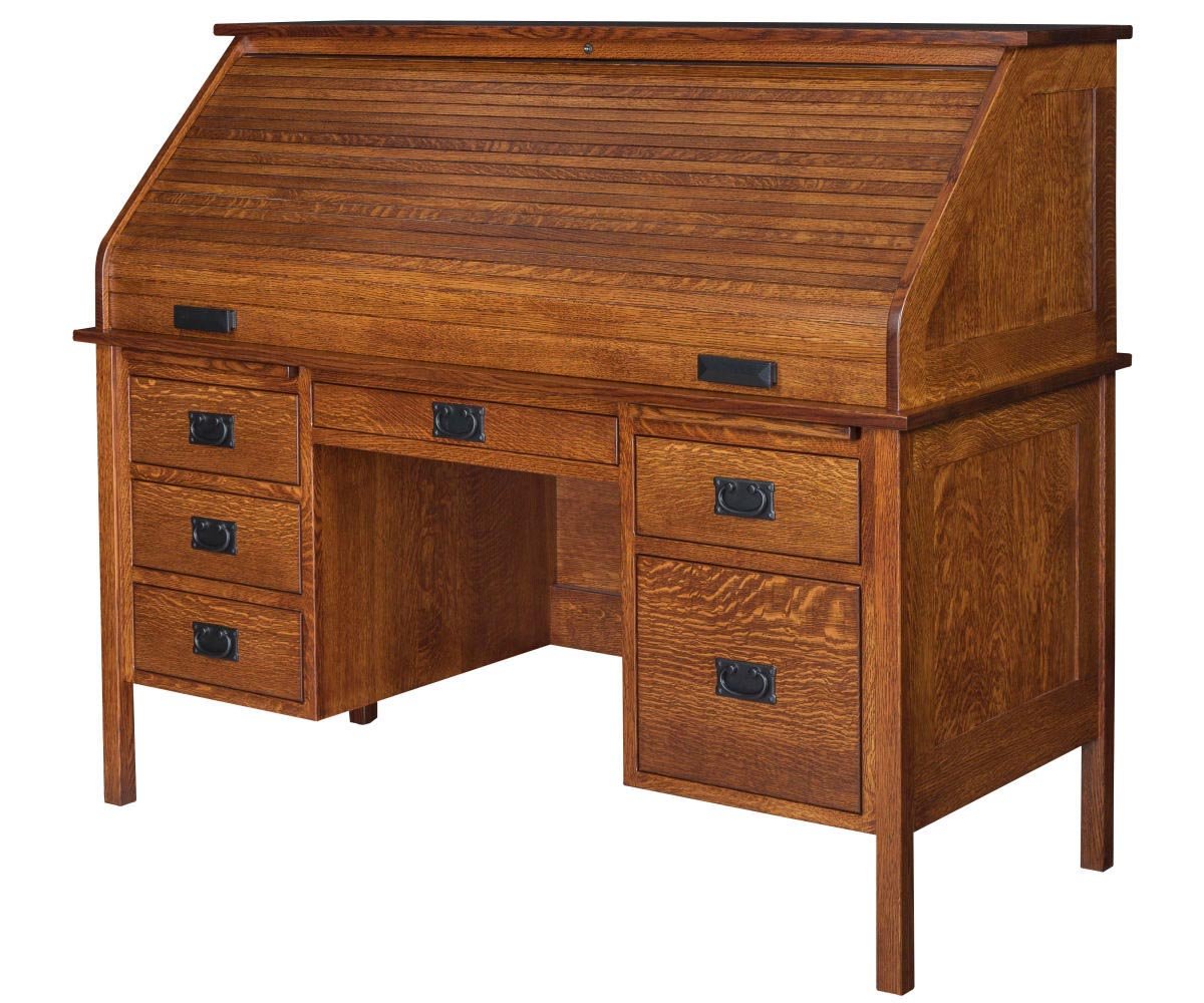 Post Mission Rolltop Desk – 59W”