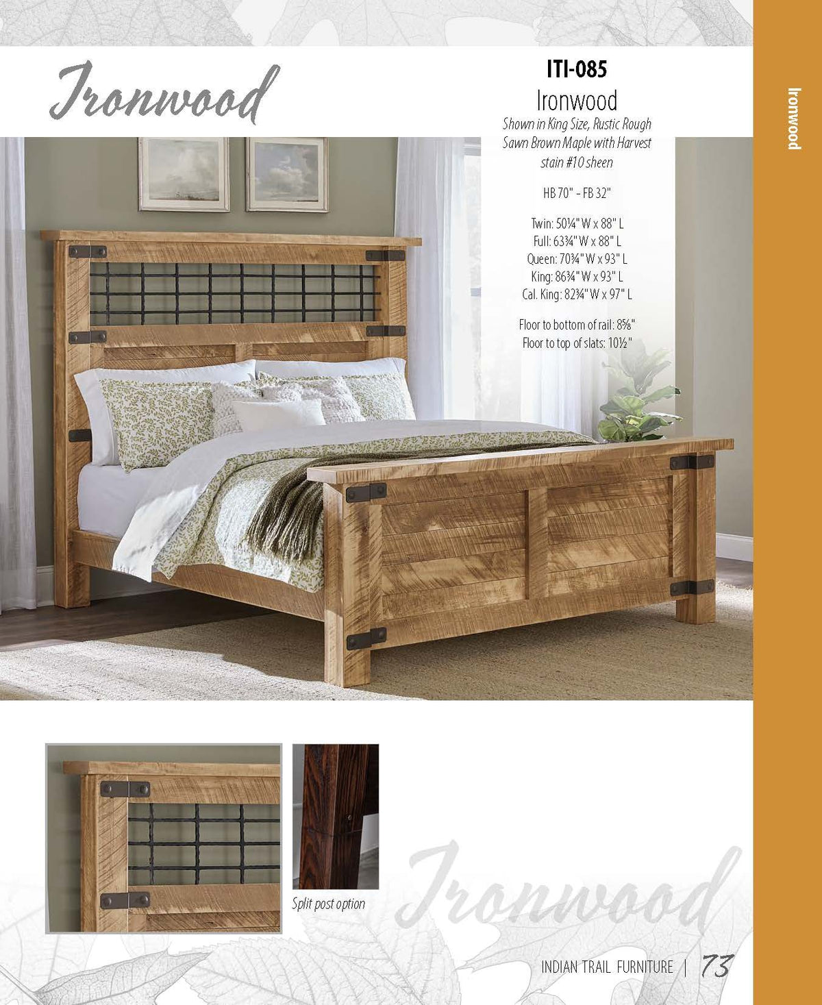Ironwood Bed