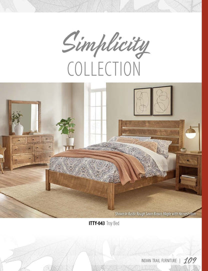 Troy Panel Bed