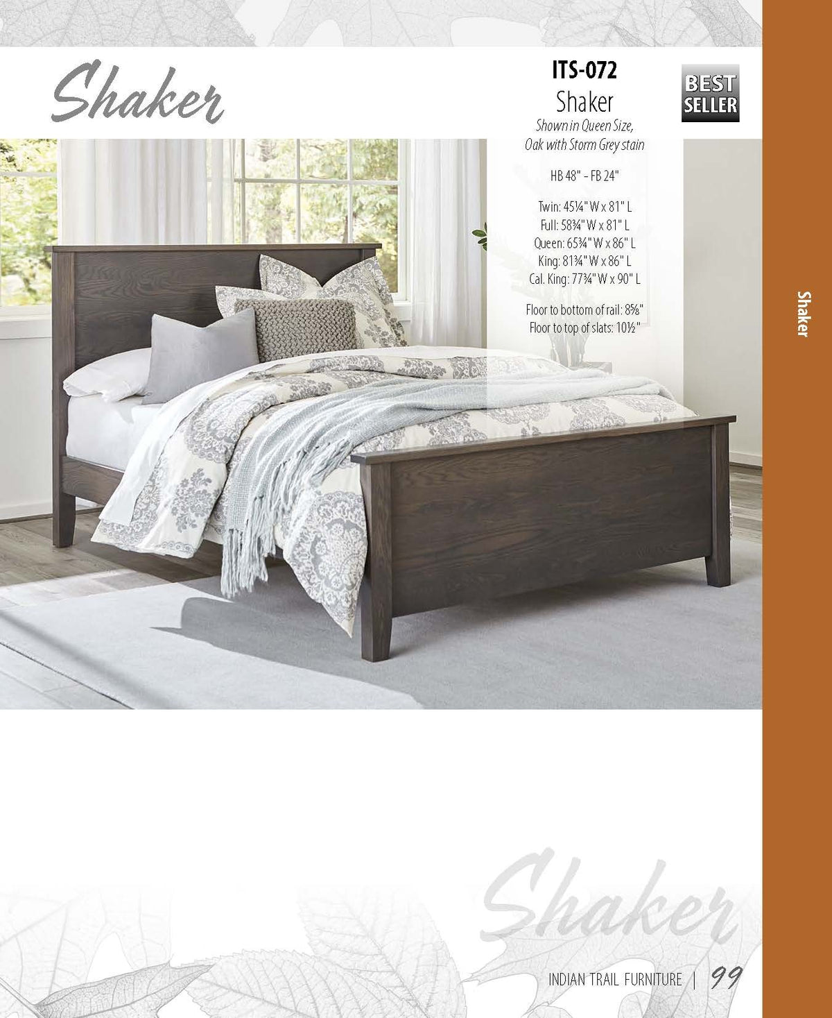 Shaker Bed