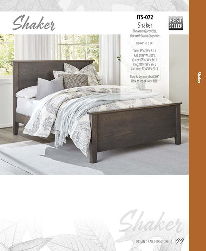 Shaker Bed