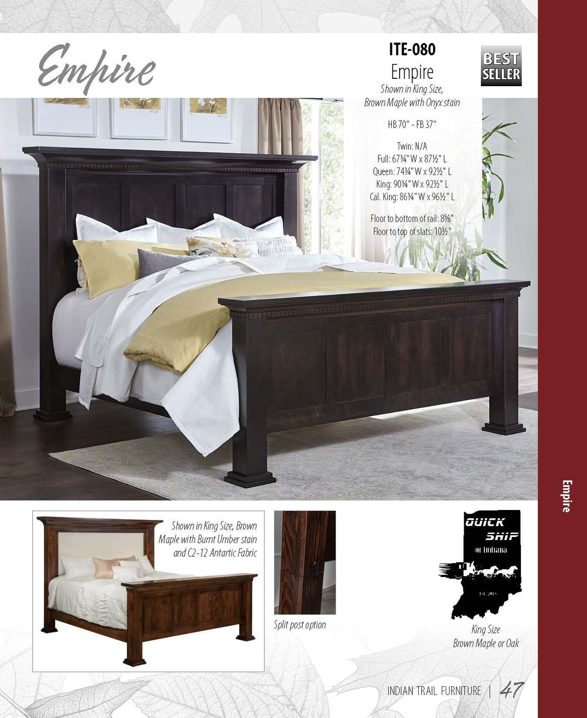 Empire Bed
