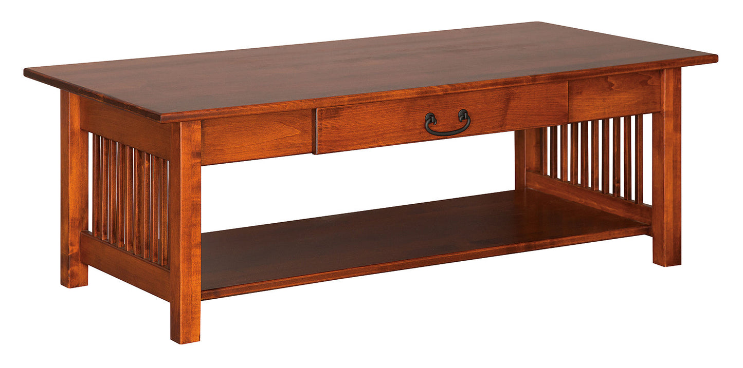 Mission Coffee Table w/ Drawer